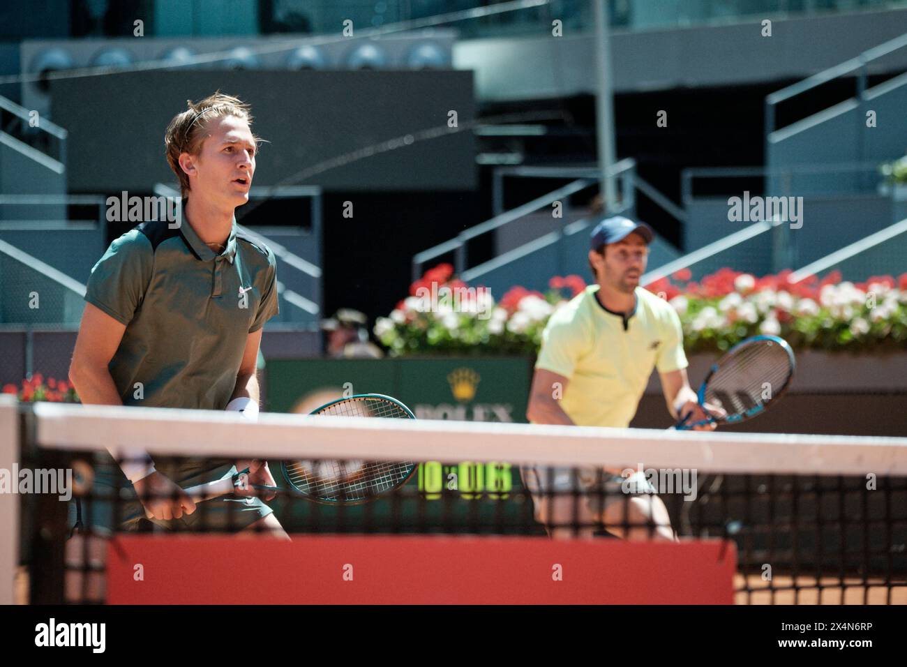 Madrid, Spain. 04th May, 2024. Mutua Madrid Open tennis, ATP, Men's
