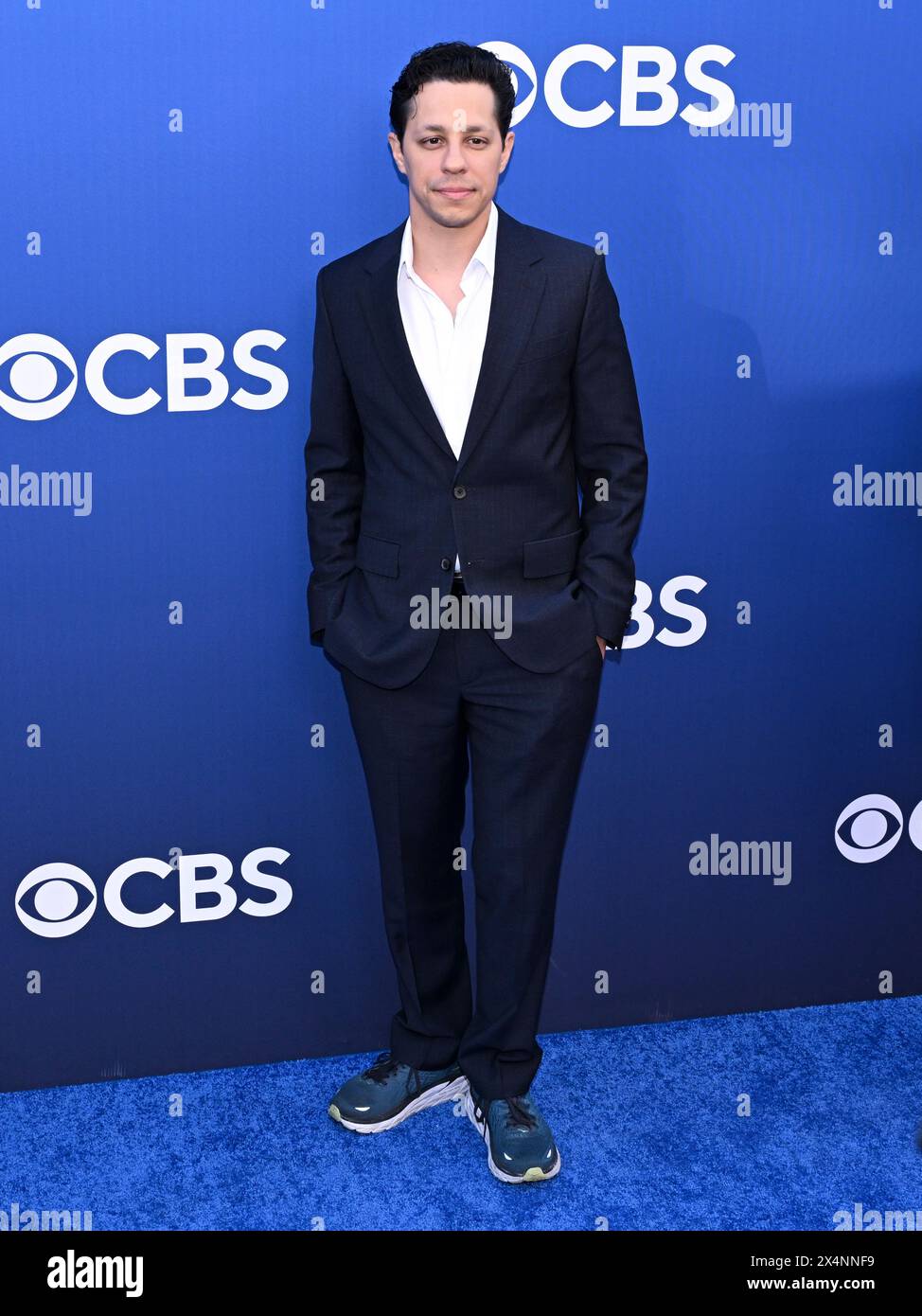 May 2, 2024, Hollywood, California, USA David Del Rio attends The CBS