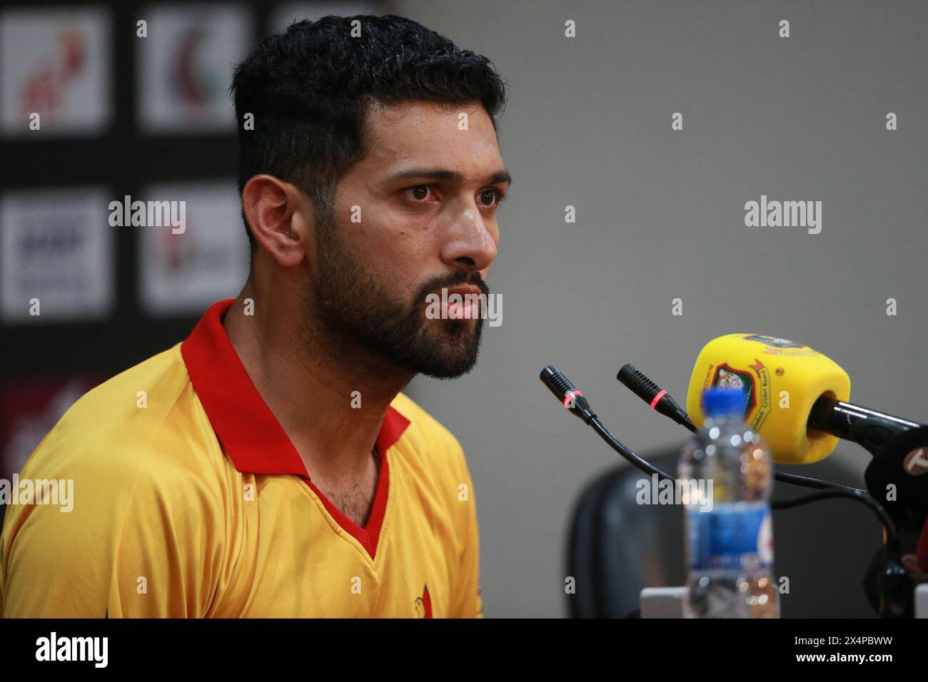 Zimbabwe T20 Team Captain Sikandar Raza attends pre match press