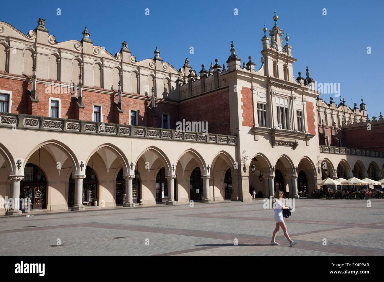 The Kraków Cloth Hall, in Lesser Poland - Sukiennice w Krakowie Stock Photo