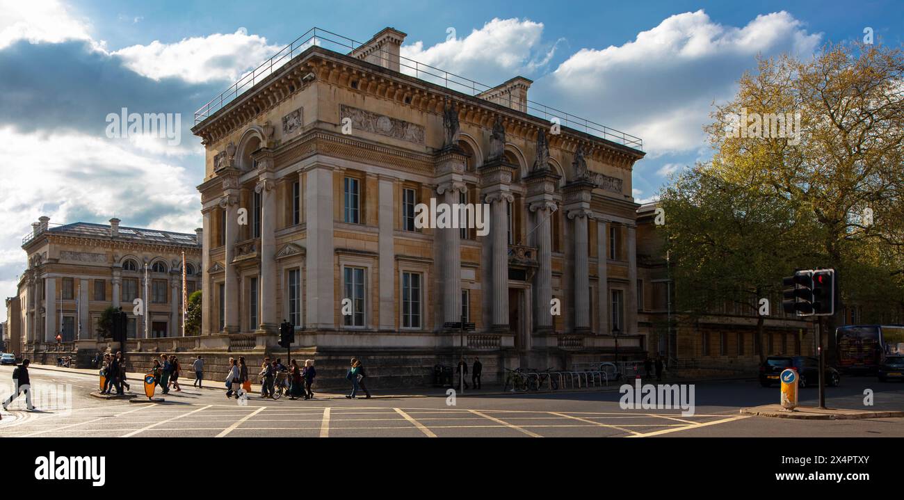 The Ashmolean Museum in Beaumont St, Oxford; first public museum in UK ...
