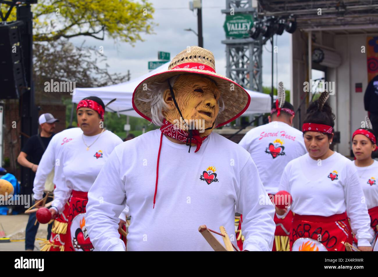 Des Moines, Iowa, USA May 5, 2024 Cinco de Mayo Festival Stock