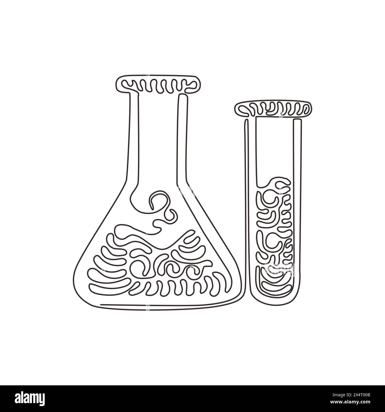 Beaker drawing hi-res stock photography and images - Alamy