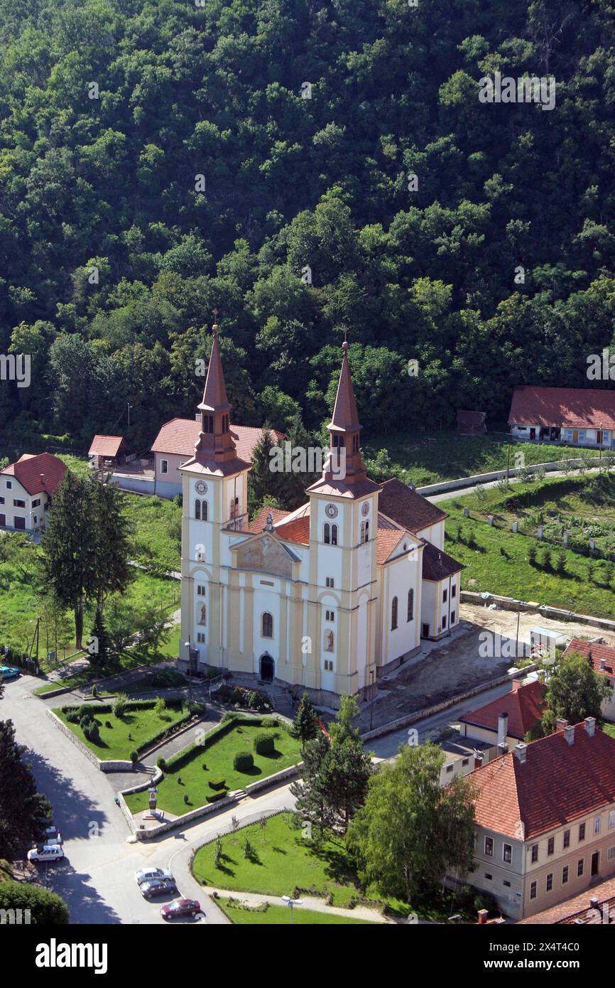 Pregrada Parish church of the Assumption of the Virgin Mary in Pregrada, Croatia ...