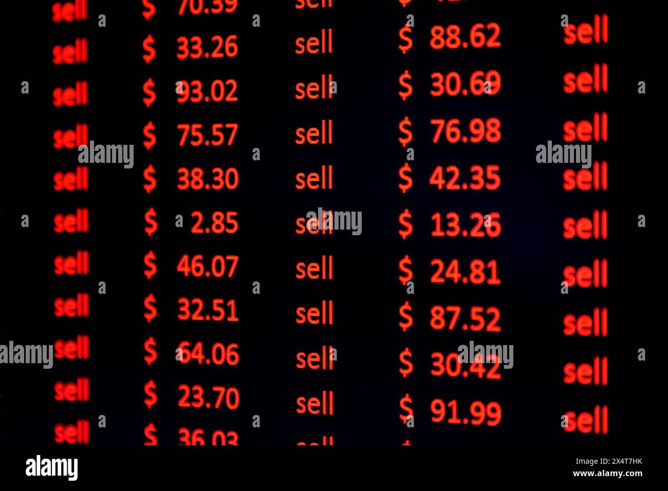 Stock market crash screen hires stock photography and images Alamy