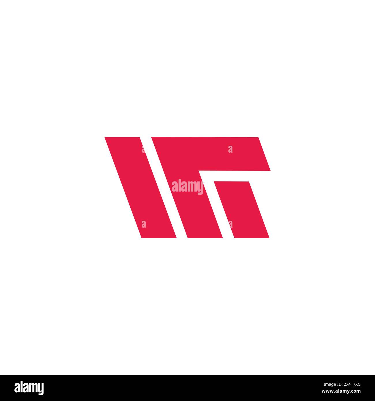 letter mr arrows stripes lines logo vector Stock Vector