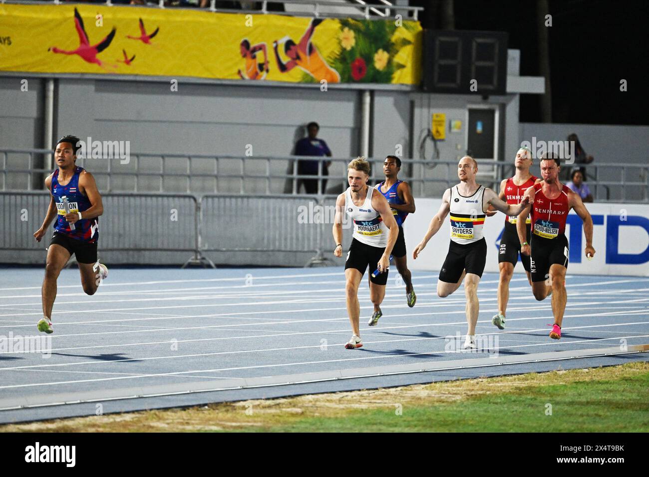 Nassau, The Bahamas. 04th May, 2024. Belgian Valentijn Hoornaert and