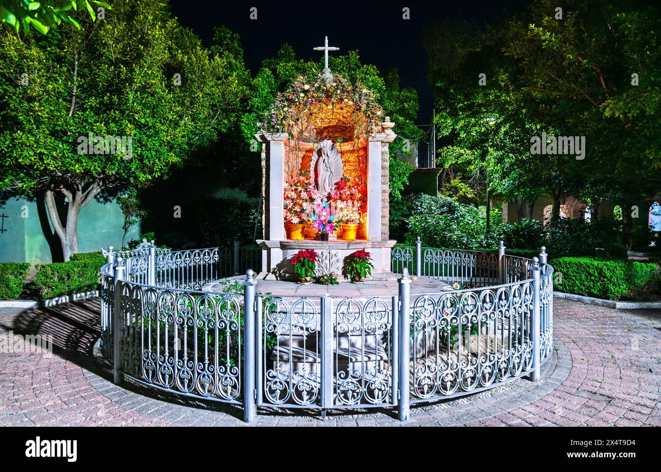 Guadalupe church garden hi-res stock photography and images