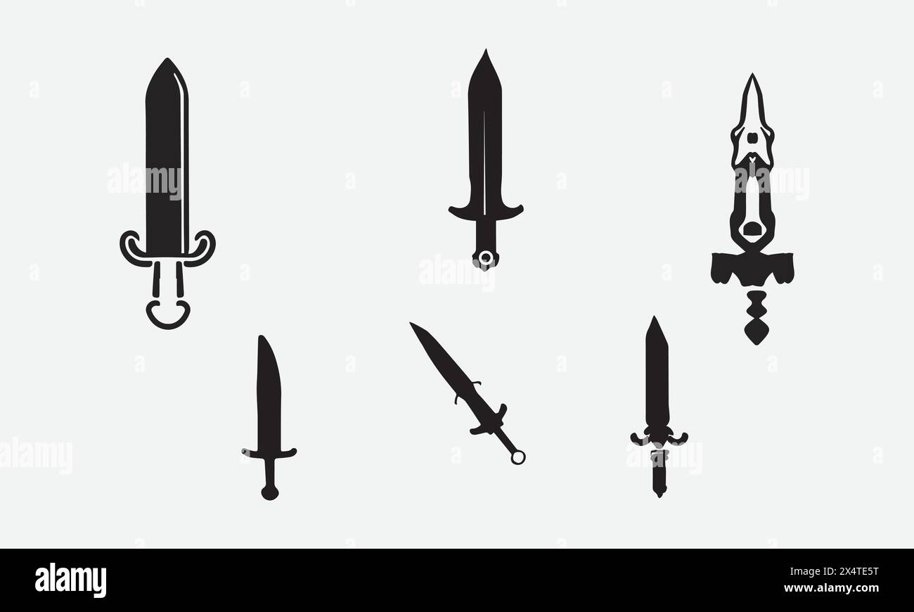 Illustration cartoon knight shield sword Stock Vector Images - Alamy