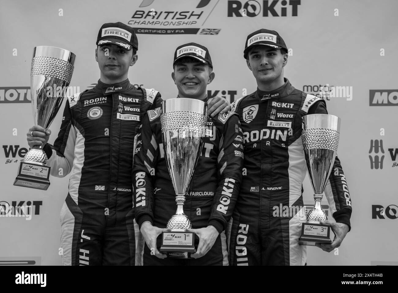 Alex Ninovic Racing Formula 1 race 2024 Black and White Stock Photos & Images - Alamy