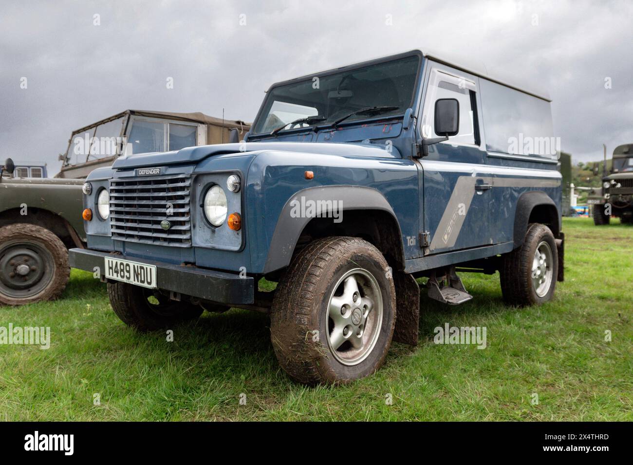 Land Rover Defender. Llandudno Transport Festival 2024 Stock Photo Alamy