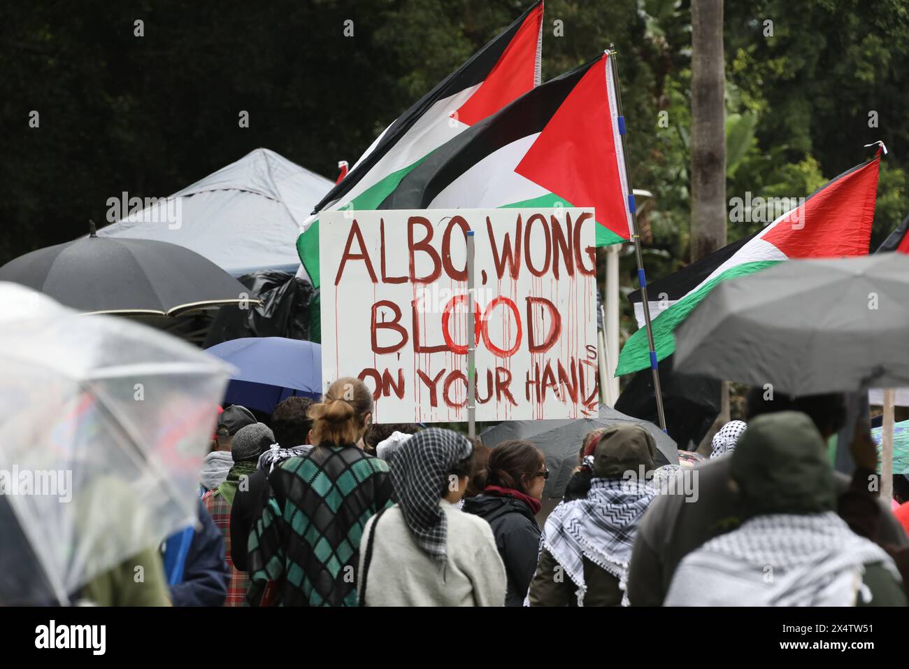 Sydney, Australia. 5th May 2024. Palestine Action Group holds their