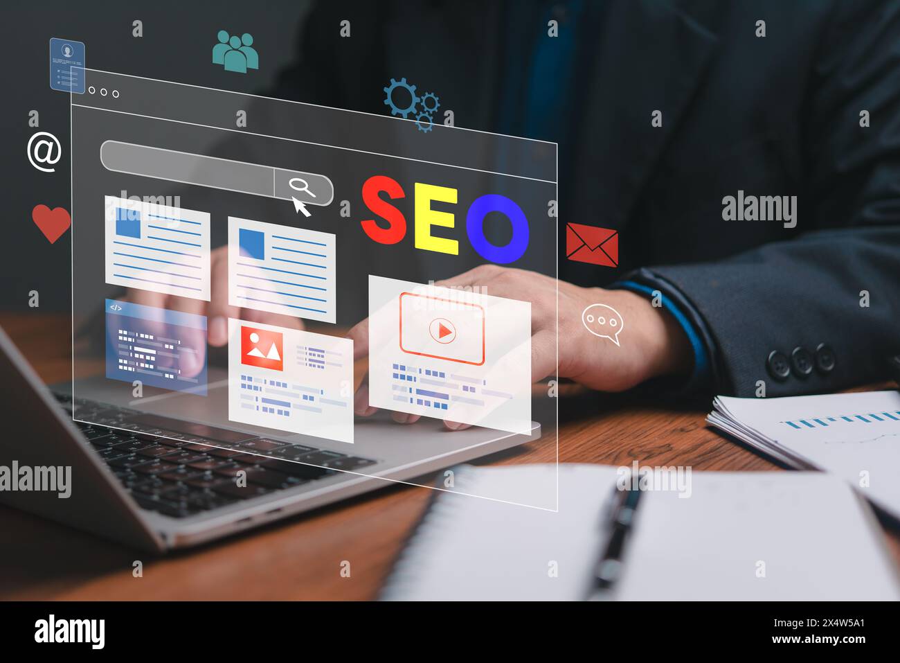 Digital screen displaying words hi-res stock photography and images - Alamy