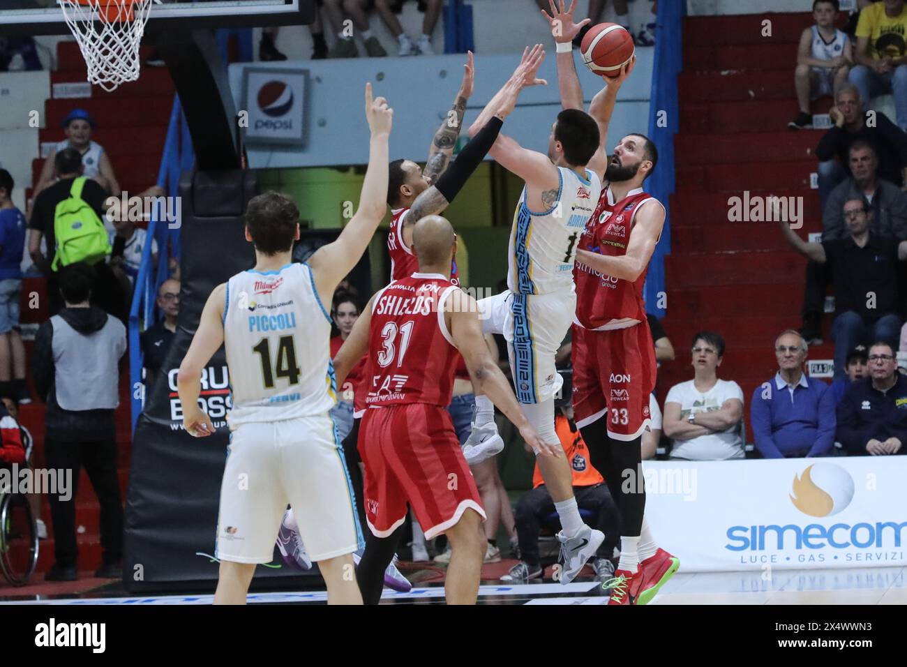Nathan Adrian (Vanoli Cremona) during Vanoli Basket Cremona vs EA7 ...