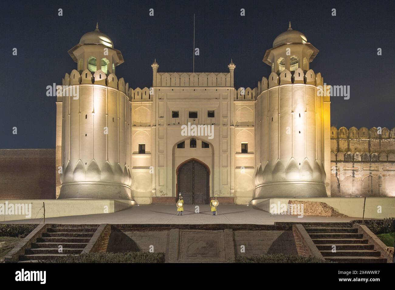 alamgiri Gate of Lahore Fort Stock Photo