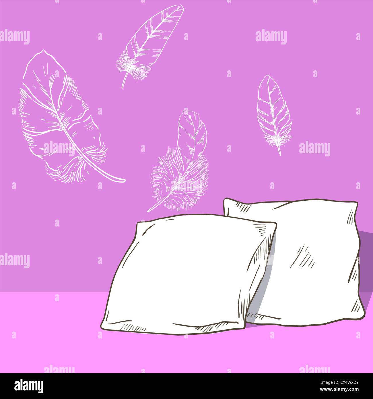 Home bedtime Stock Vector Images - Alamy