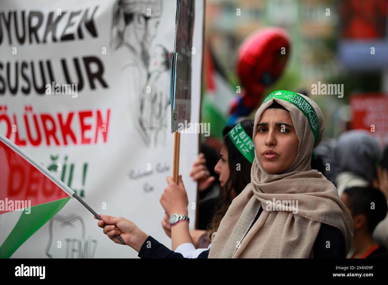 Demonstration Only Gaziantep, Turkiye. 5th May, 2024. Gaziantep, Turkiye. 05 May 2024. A ...