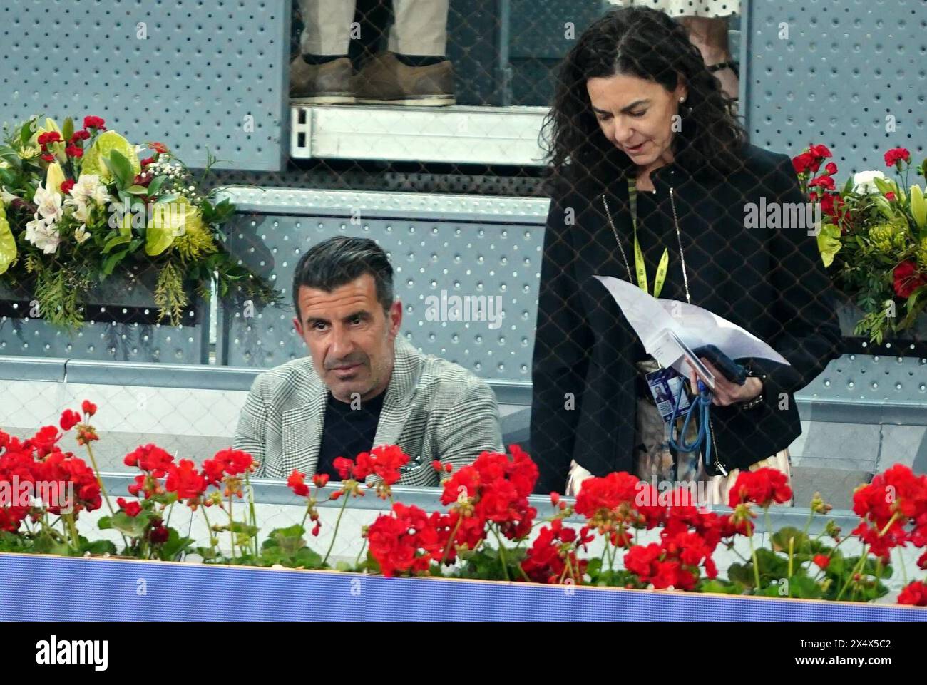 Madrid, Spain. 05th May, 2024. Luis Figo during Masters Series Madrid in Madrid on Sunday, May 5 2024 Credit: CORDON PRESS/Alamy Live News Stock Photo