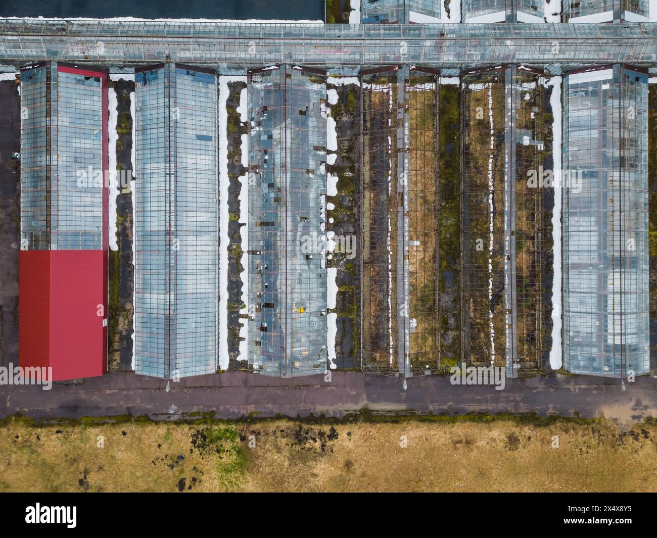 Abandoned greenhouses hi-res stock photography and images - Alamy
