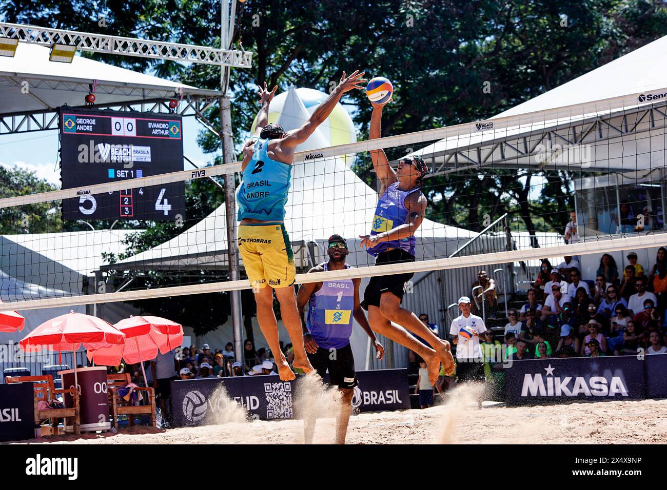 Brasilia, Distrito Federal, Brasil. 5th May, 2024. BRASILIA (DF), 05/05/2024 VOLLEY/CIRCUIT