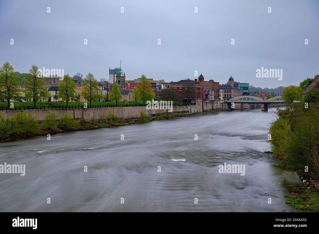 View of cambridge cambridge ontario canada stock photo alamy