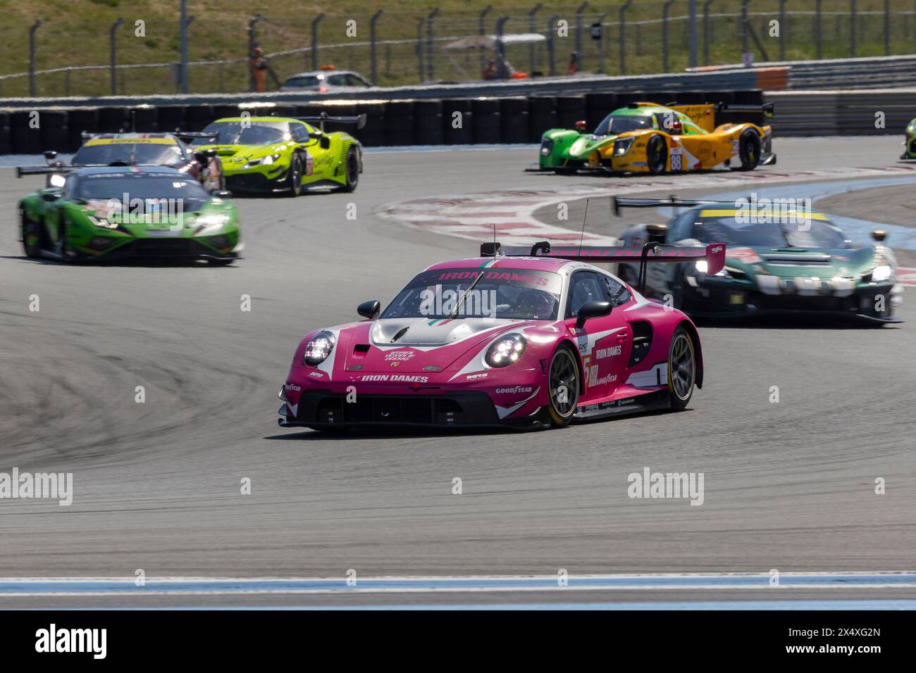 Le Castellet, France, 5 May 2024, #85 Iron Dames (Ita) Porsche 911 GT3 ...
