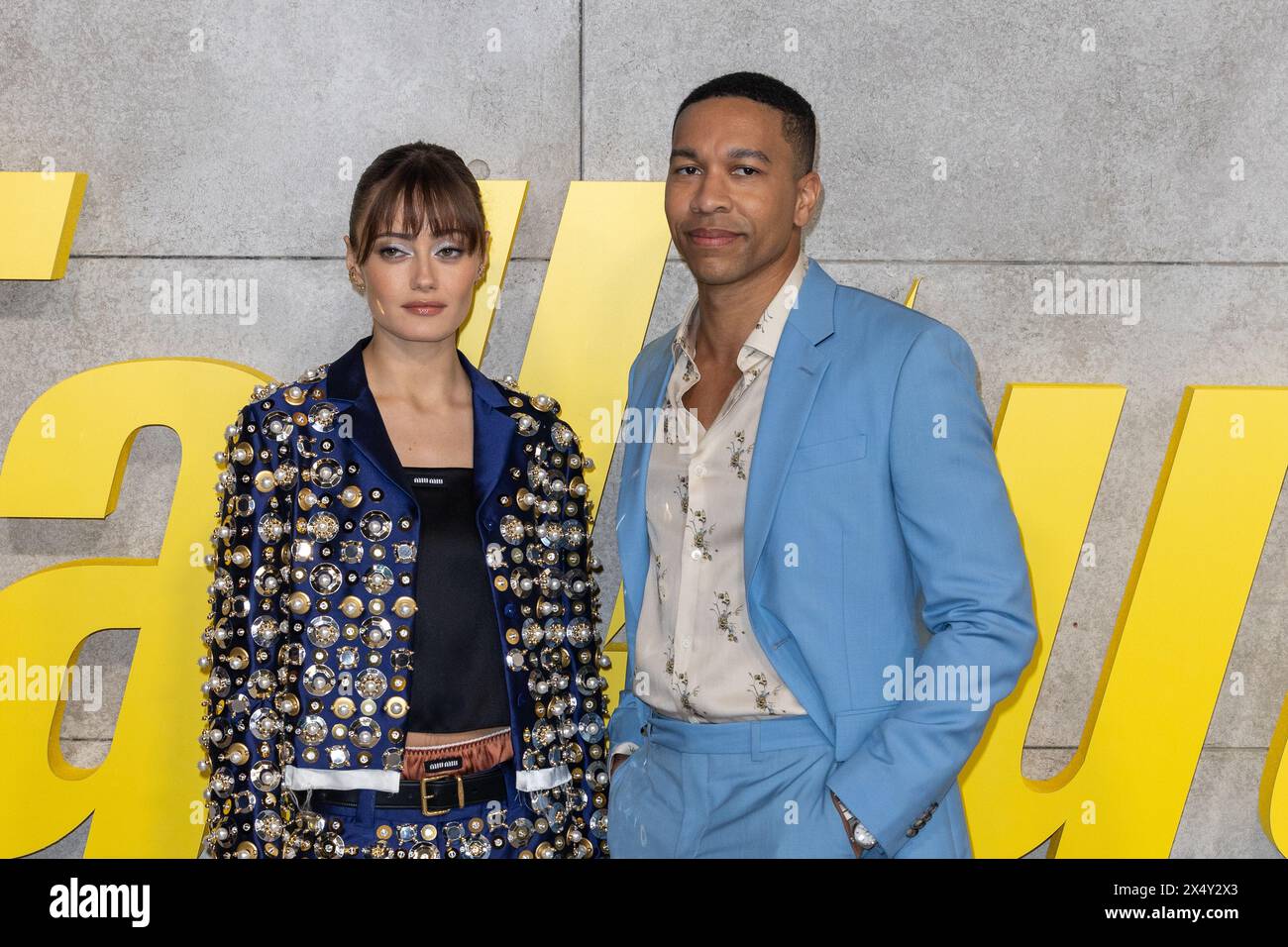 Cast and Guests attend the Fallout TV series special screening Featuring: Ella Purnell, Aaron Moten Where: London, United Kingdom When: 04 Apr 2024 Credit: Phil Lewis/WENN Stock Photo