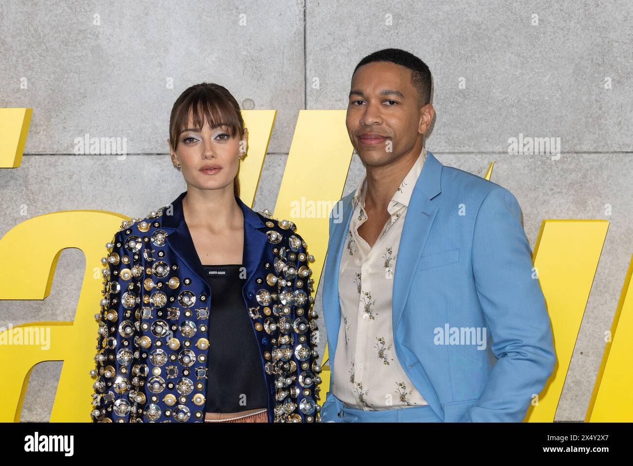 Cast and Guests attend the Fallout TV series special screening Featuring: Ella Purnell, Aaron Moten Where: London, United Kingdom When: 04 Apr 2024 Credit: Phil Lewis/WENN Stock Photo