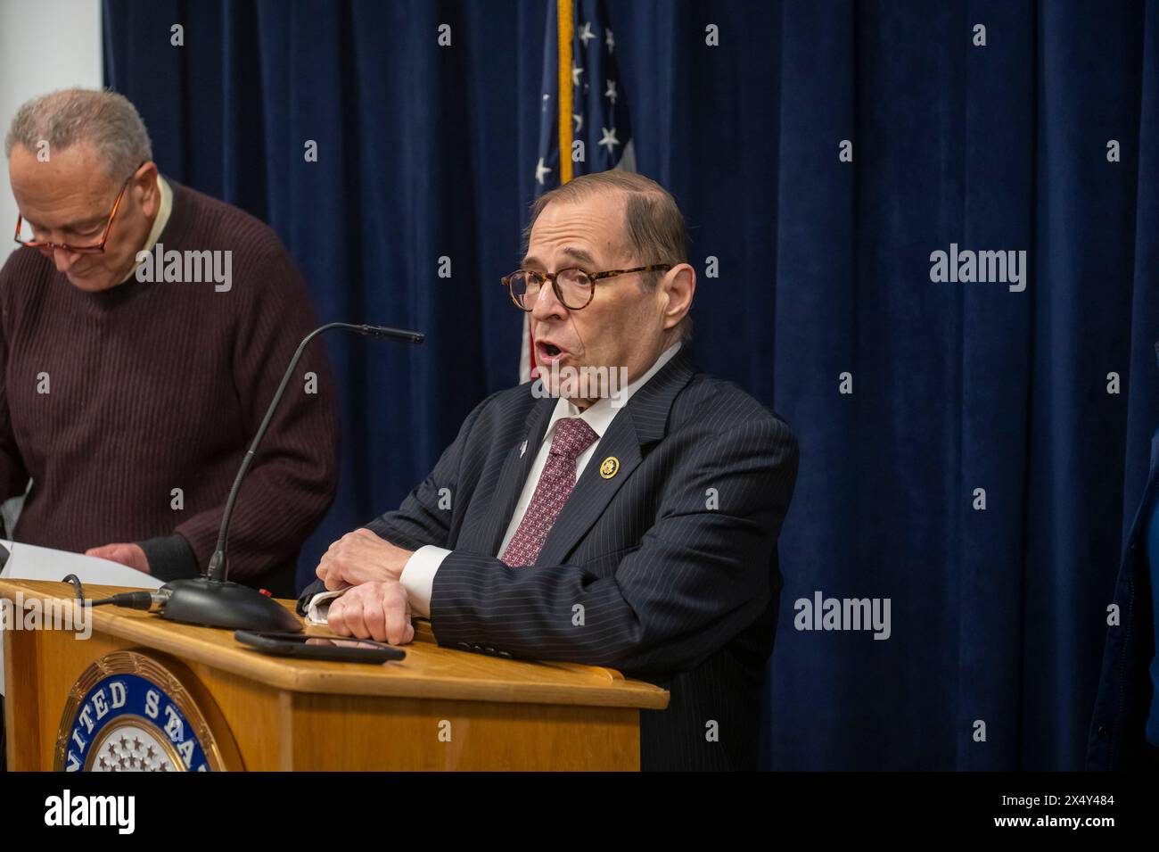 Shumer Congressman Nadler schumer hi-res stock photography and images - Alamy
