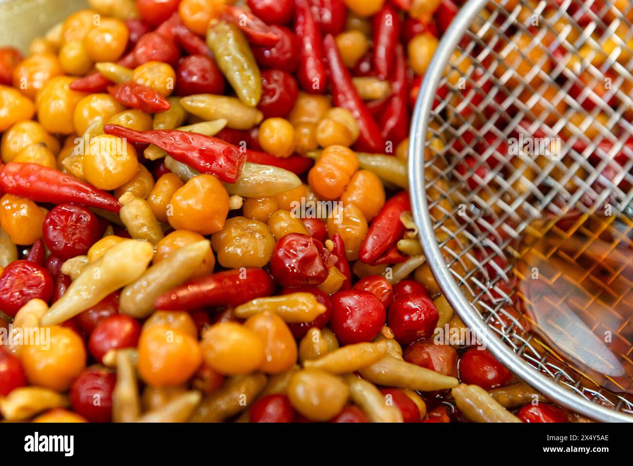 Variety red chillies hi-res stock photography and images - Alamy
