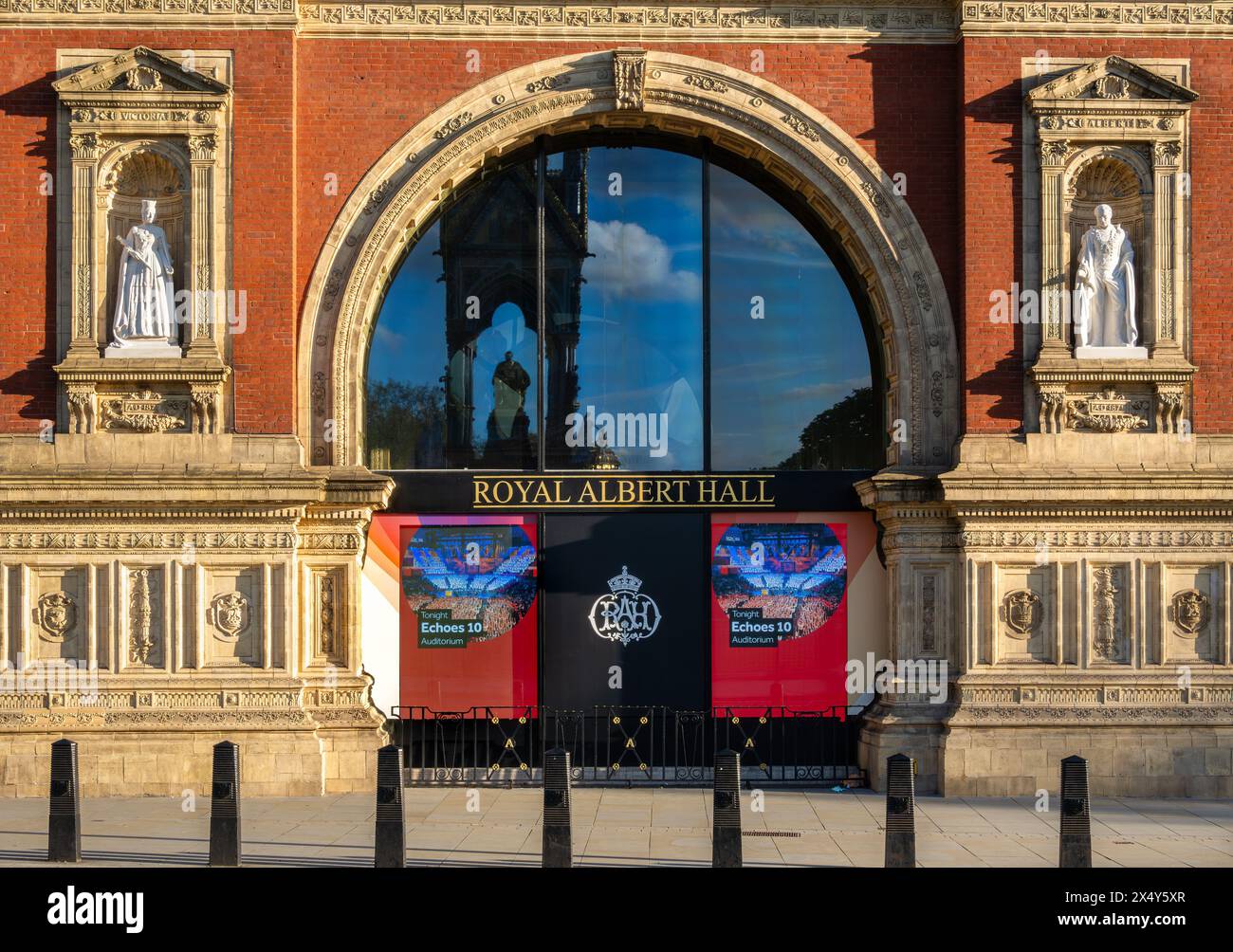 London, United Kingdom - April 29, 2024: The Royal Albert Hall is a concert hall on the northern edge of South Kensington Stock Photo