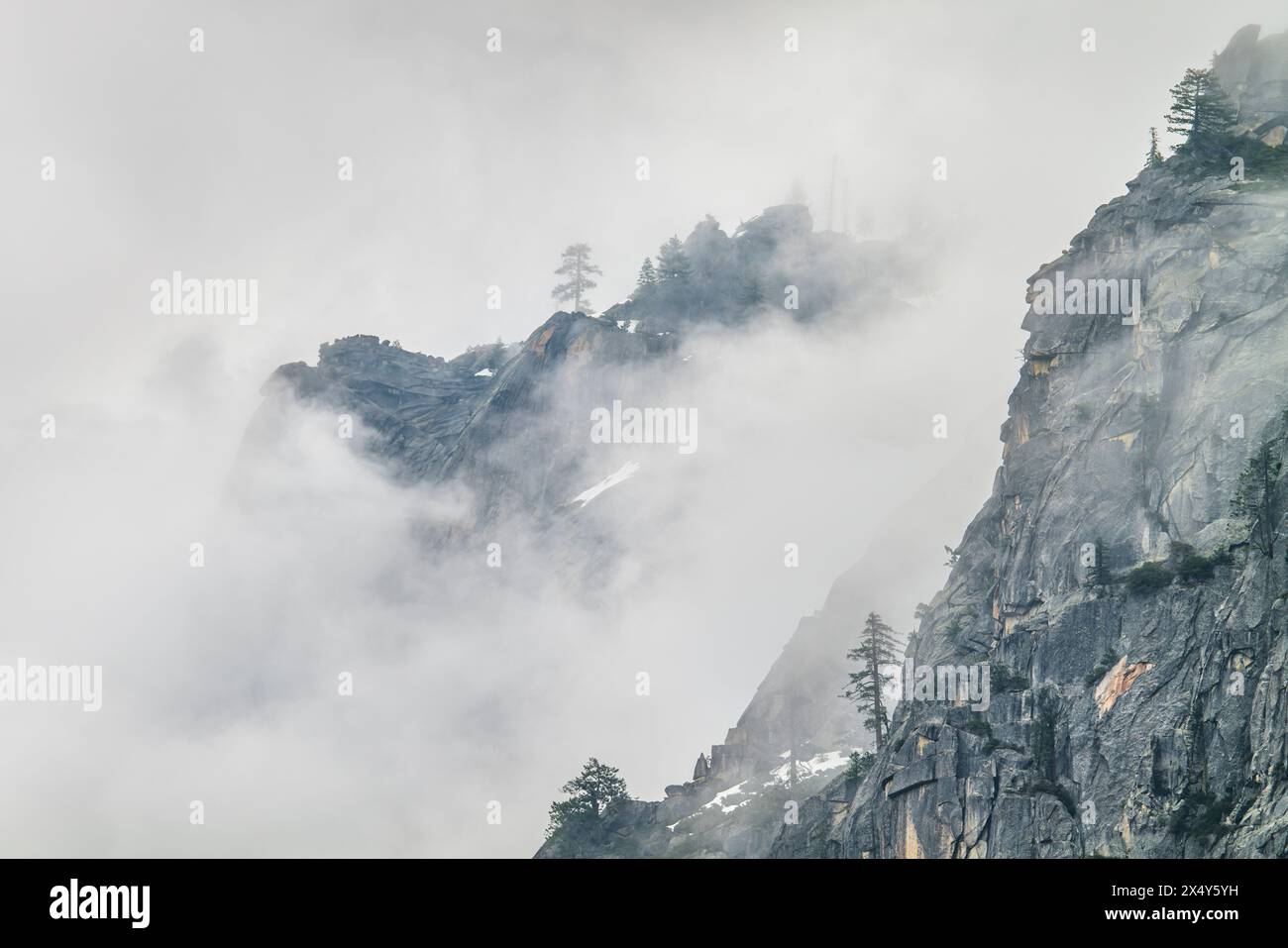 TUNNEL VIEW YOSEMITE NATIONAL PARK CALIFORNIA USA Stock Photo