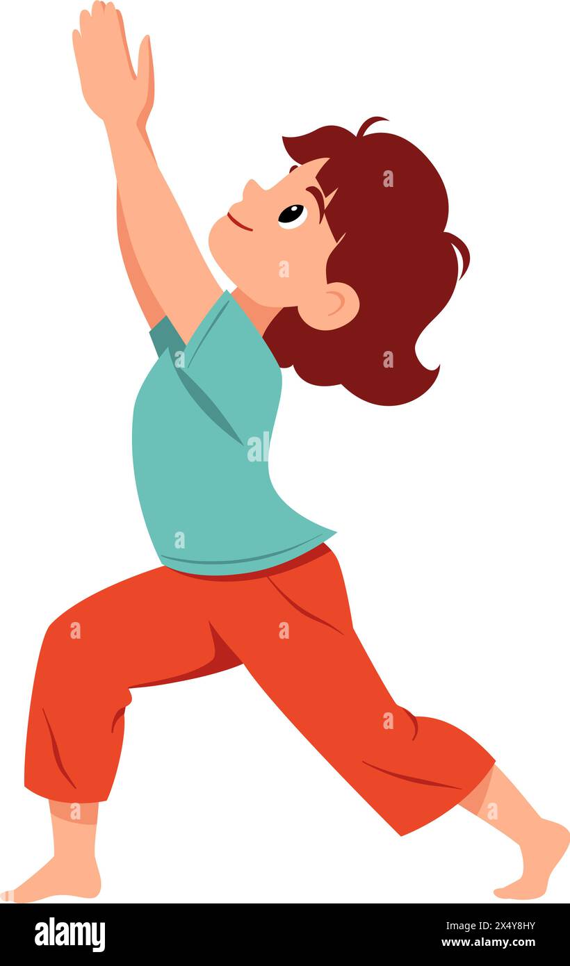 kid-girl-doing-yoga-warrior-1-or-virabhadrasana-i-fitness-concept