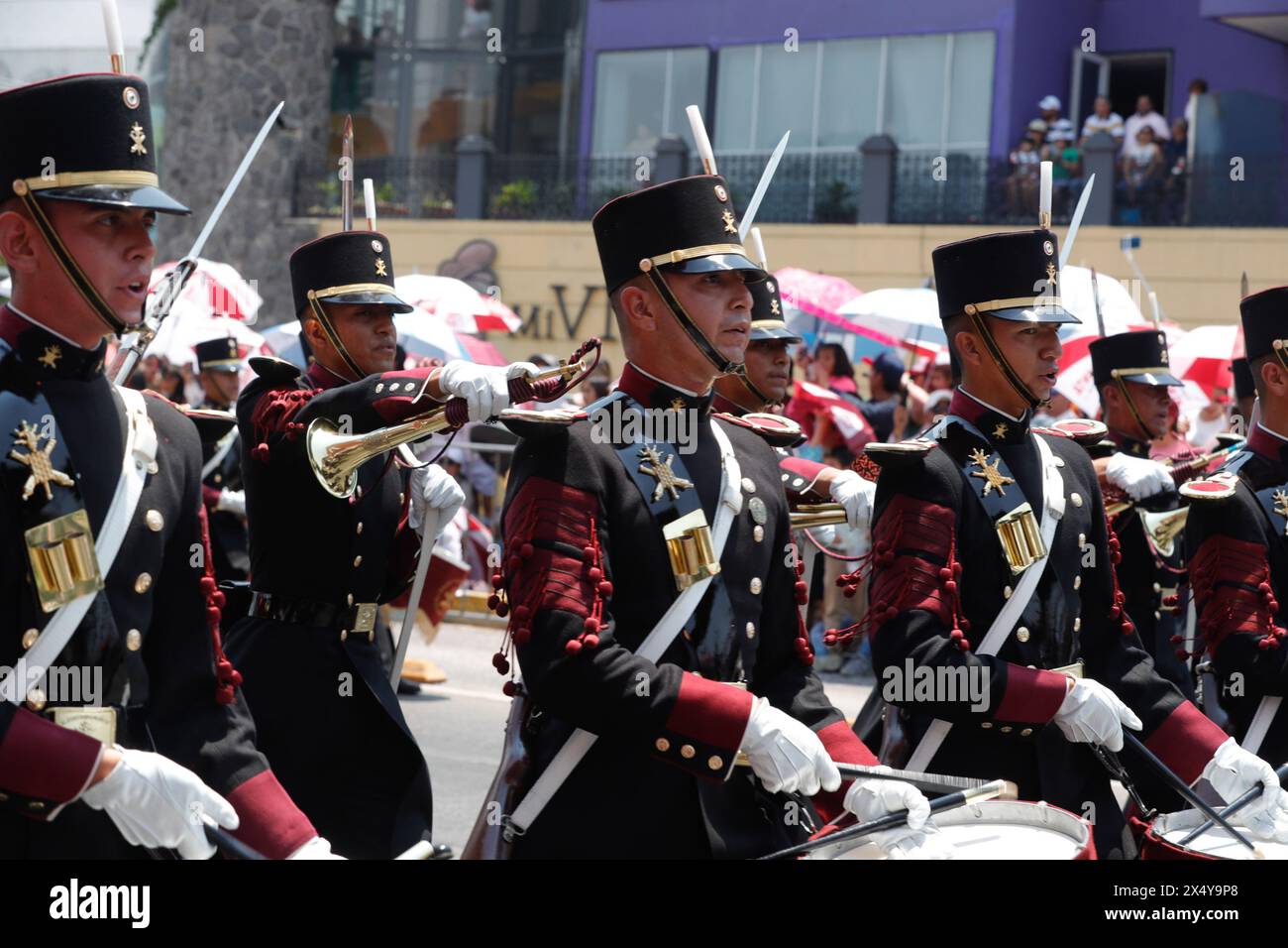Cadets take part during the annual parade to commemorate 162nd ...