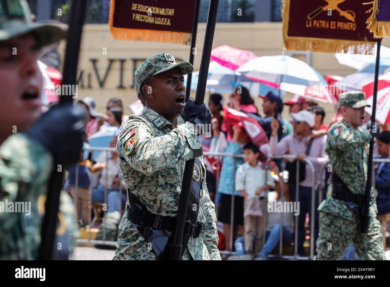 A Military takes part during the annual parade to commemorate 162nd ...