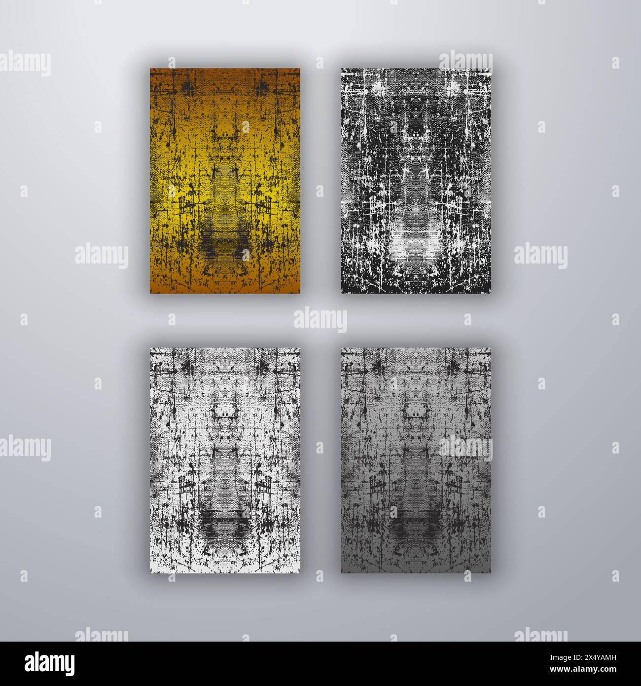 Simple frame with grunge texture style Stock Vector Image & Art - Alamy