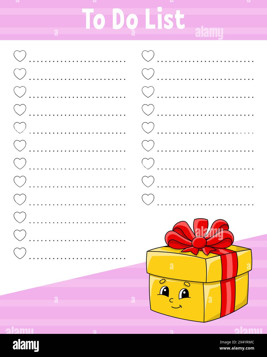 To do list. Printable template. Handwriting paper. Lined sheet. For diary, planner, checklist ...