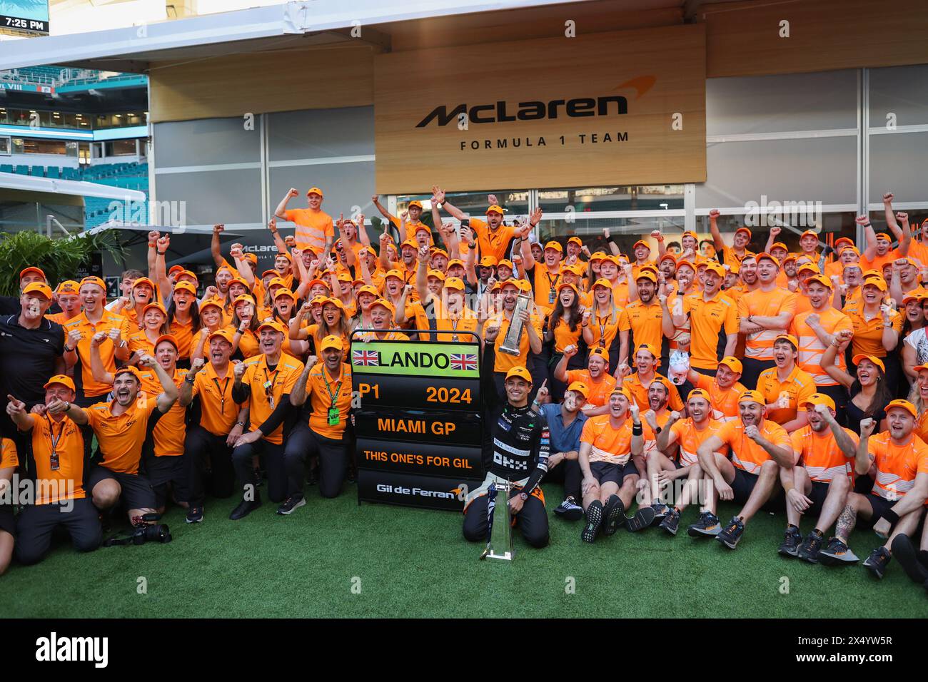 NORRIS Lando (gbr), McLaren F1 Team MCL38, first win BROWN Zak (usa ...