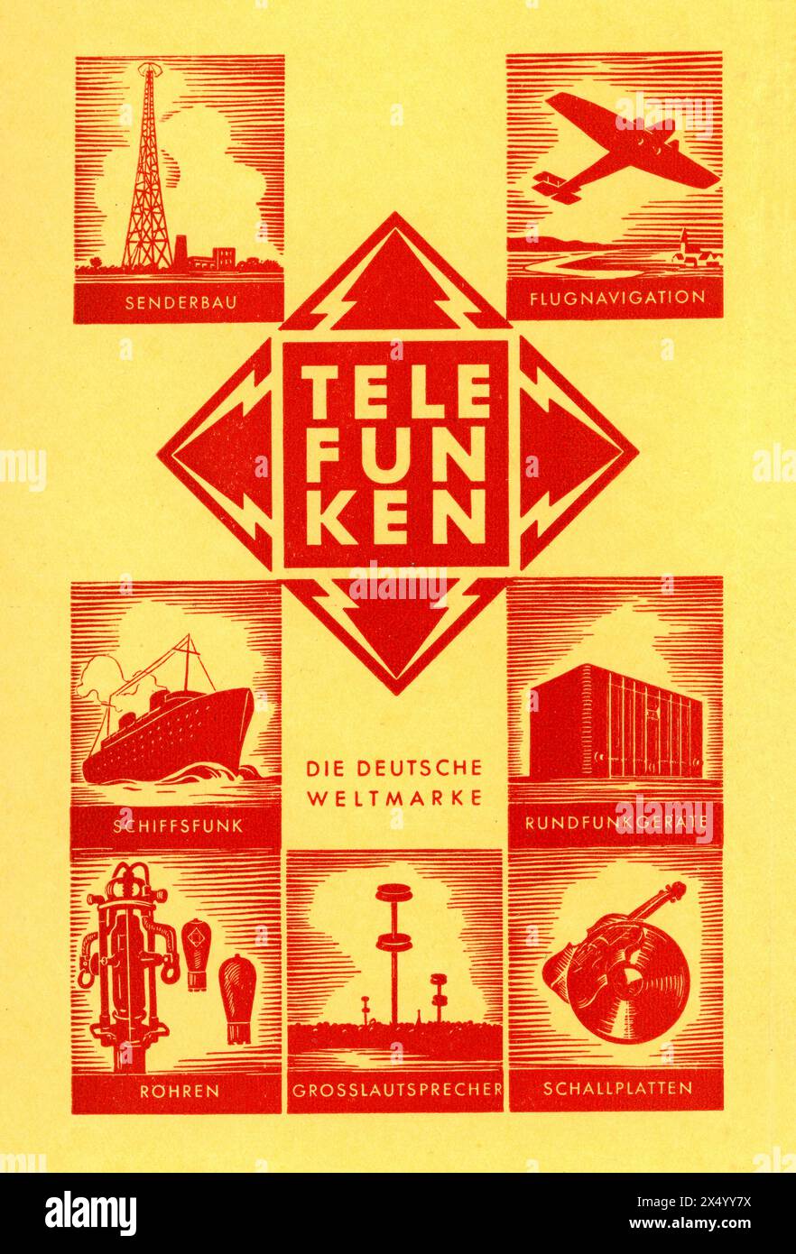 Advertising for telefunken hi-res stock photography and images - Alamy