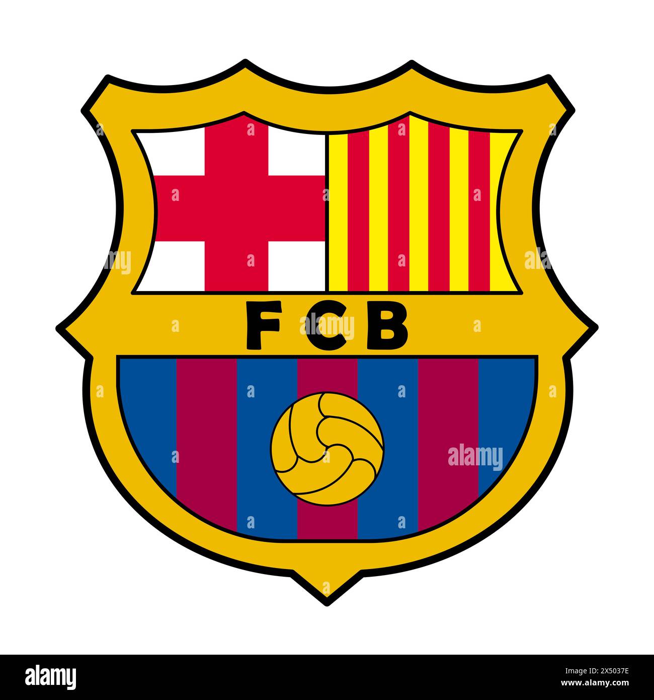 FC Barcelona Emblem On Iconic Blaugrana Backdrop Legendary Football 