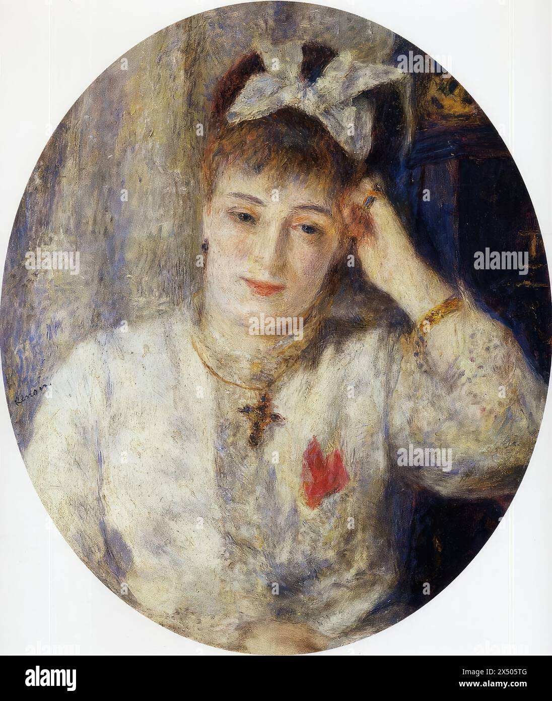 Renoir painting - Marie Meunier Stock Photo - Alamy