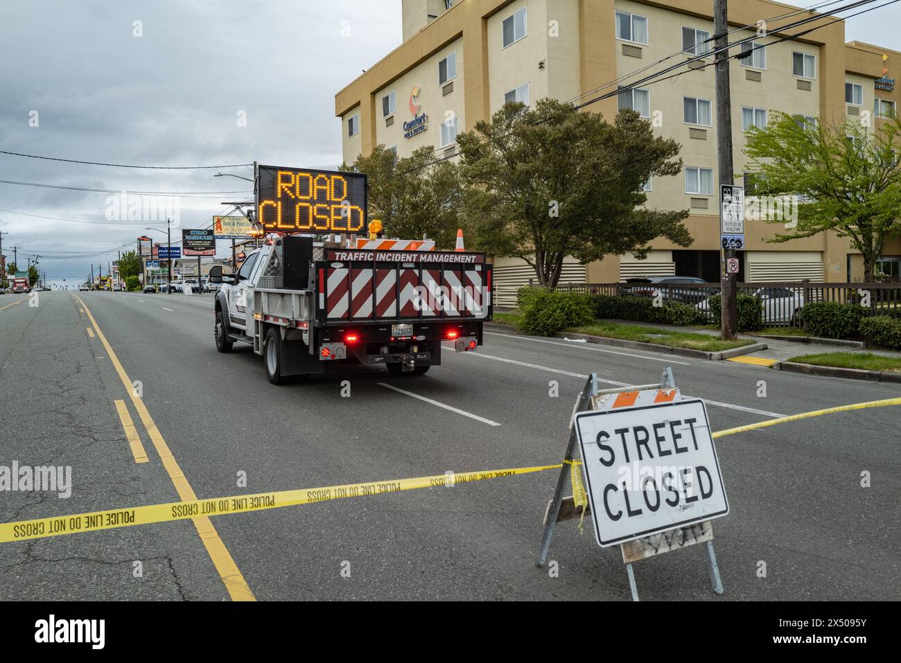 Shoreline, United States. 05th May, 2024. A Seattle Public Utilities ...