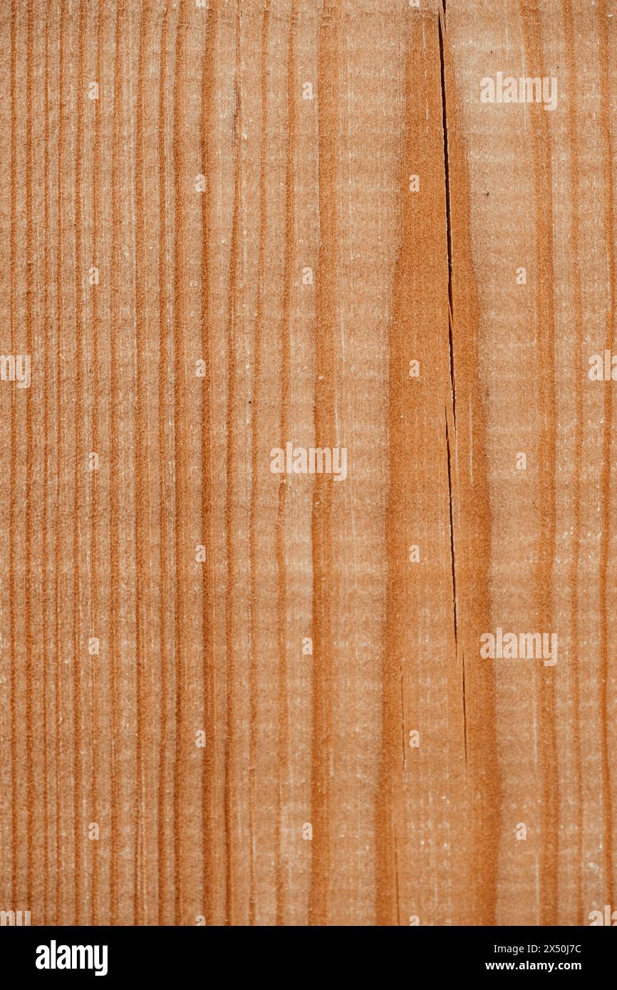 Wooden texture with natural pattern for background. Closeup Stock Photo