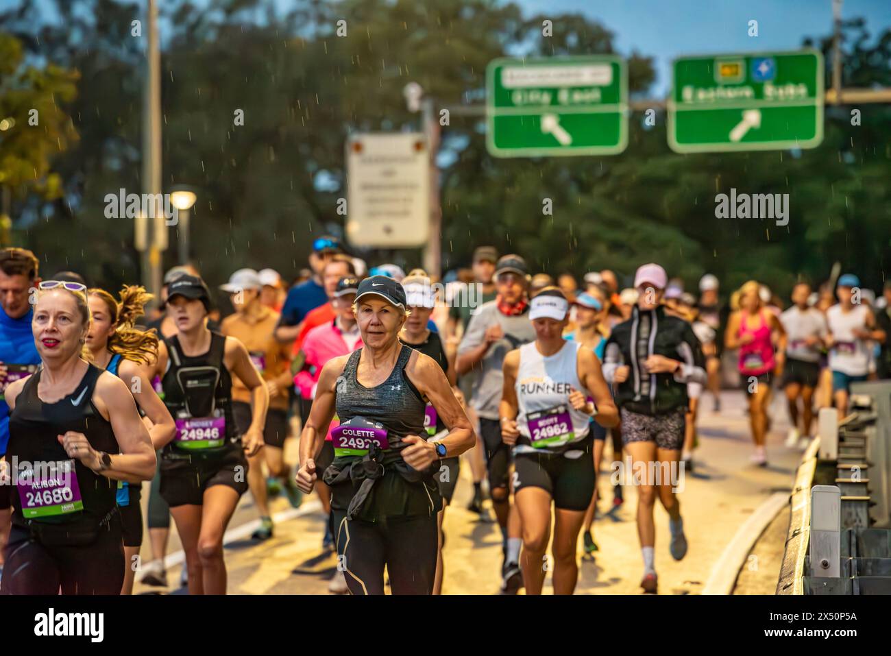 Sydney Australia 05 May 2024 HOKA Runaway Sydney Half Marathon 2024