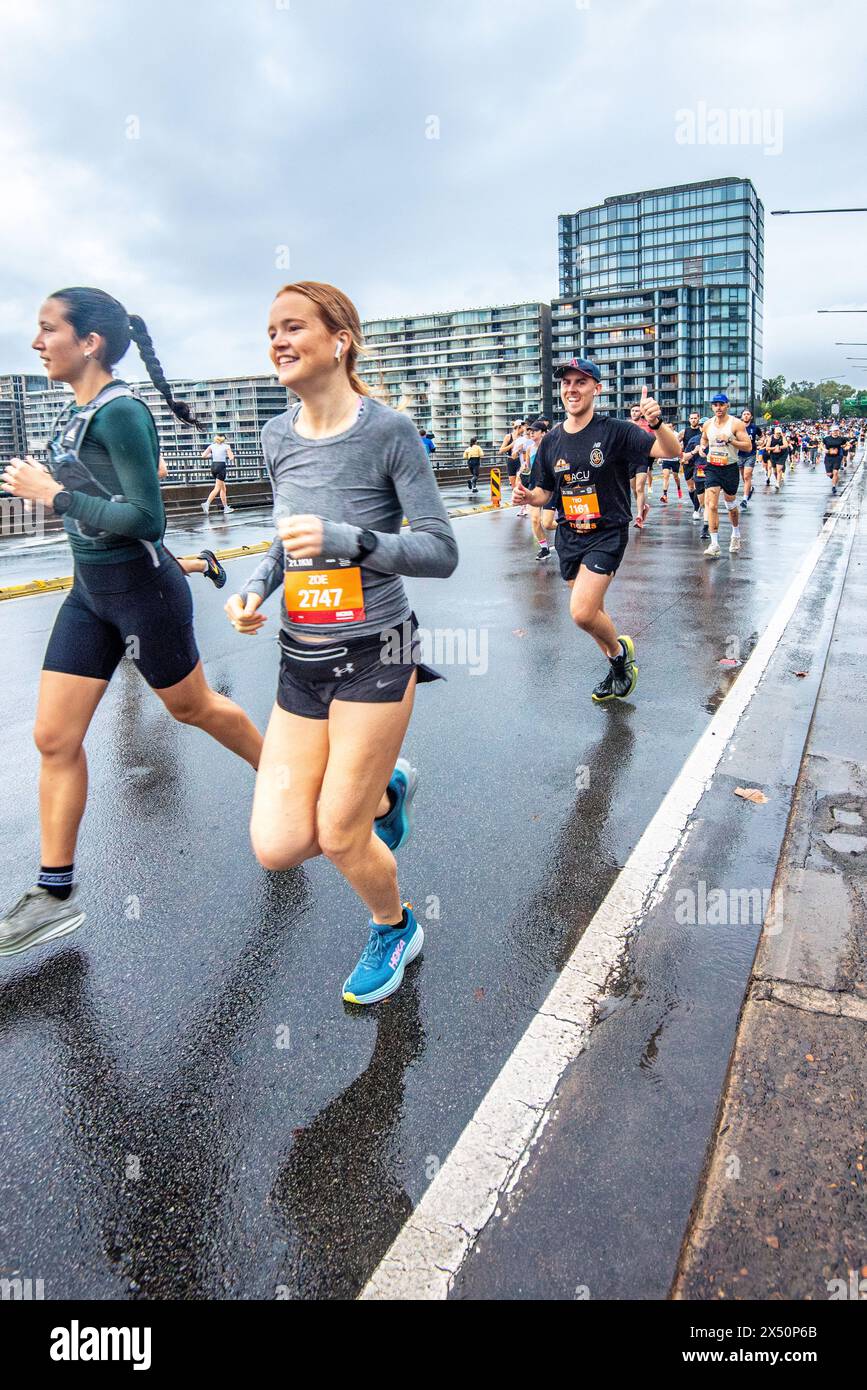 Sydney Australia 05 May 2024 HOKA Runaway Sydney Half Marathon 2024