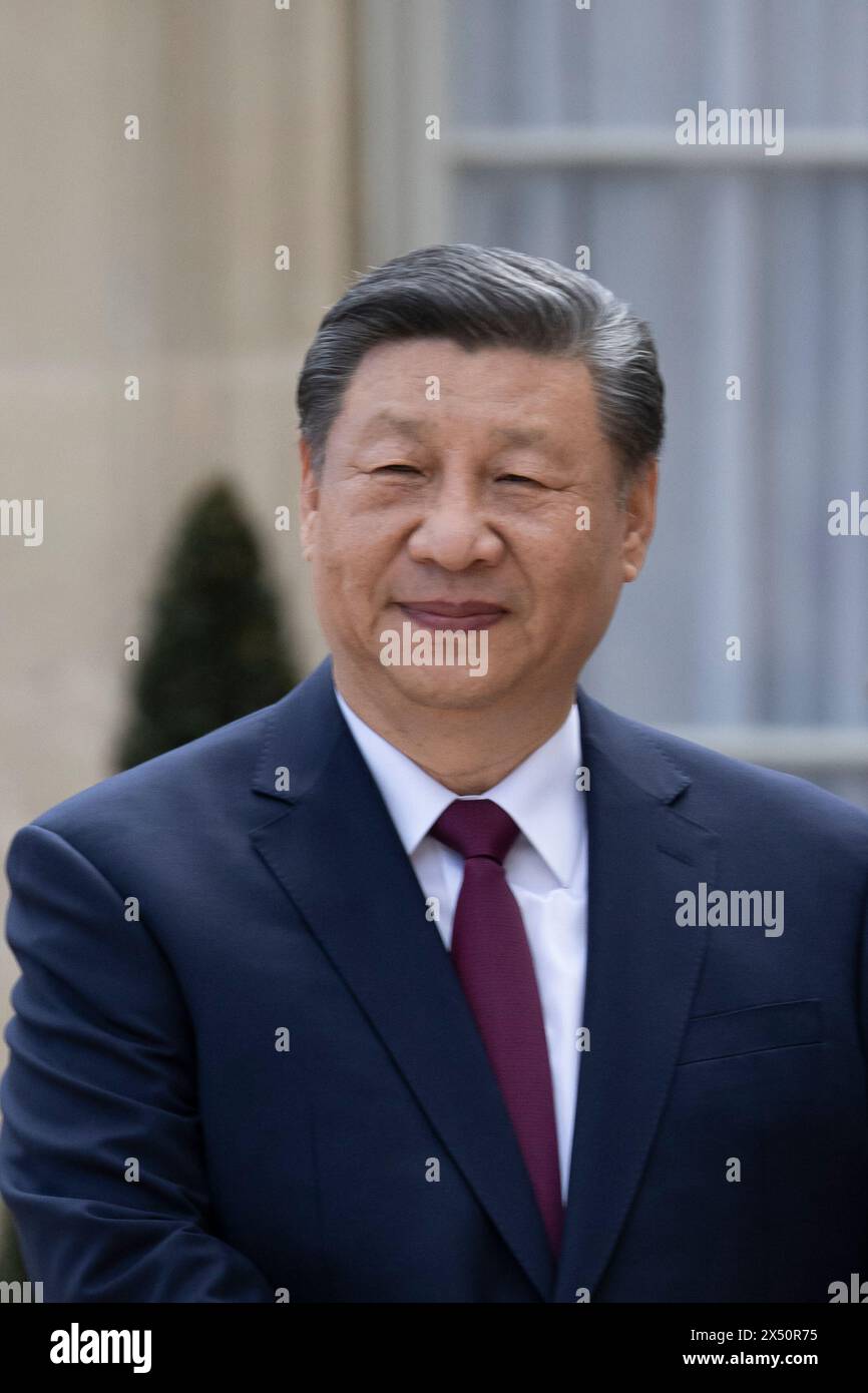 Paris, France. 06th May, 2024. Chinese President Xi Jinping at the ...