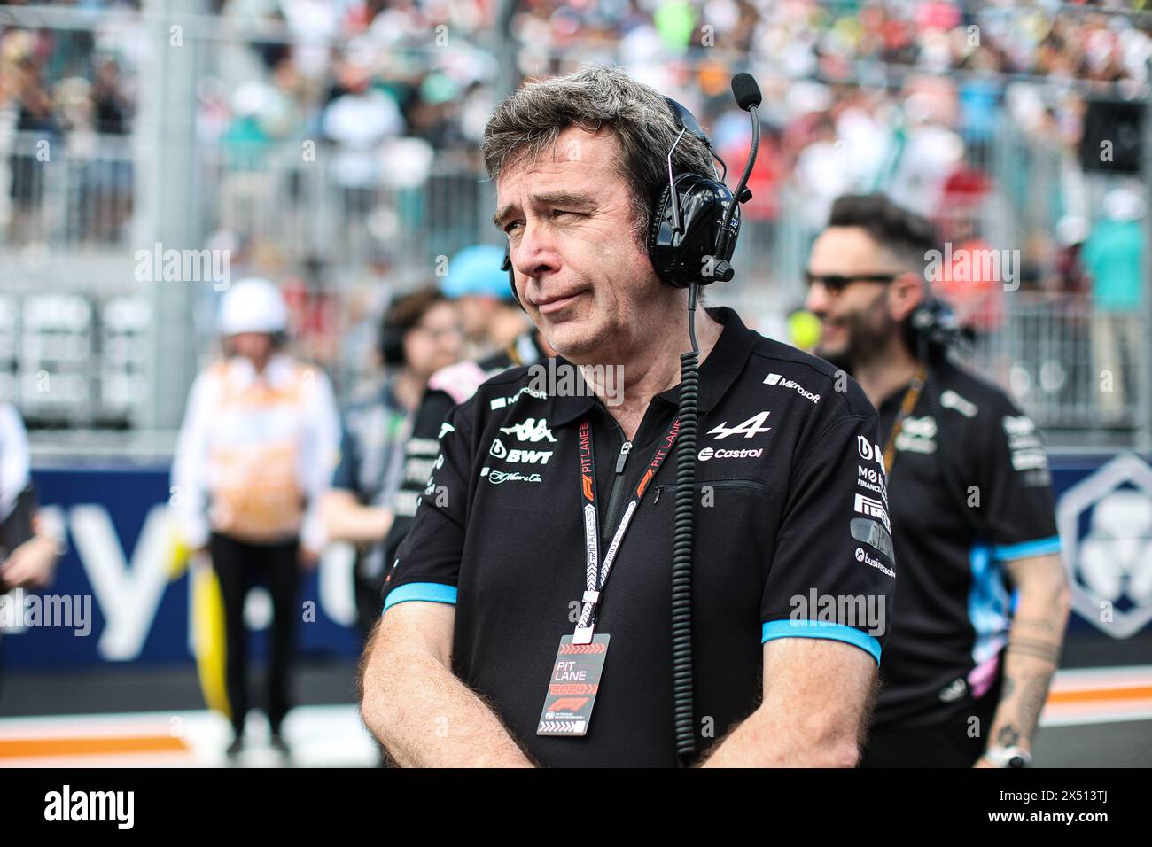 FAMIN Bruno (fra), Team Principal of Alpine F1 Team, portrait during the  Formula 1 Crypto.com Miami Grand Prix 2024, 6th round of the 2024 Formula  One World Championship from May 3 to