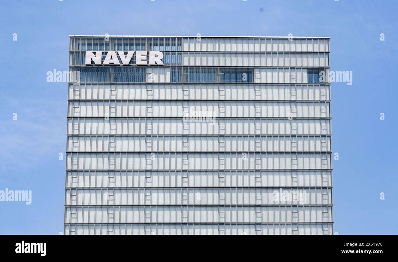 Seongnam, South Korea. 04th May, 2024. General view of Naver office at ...