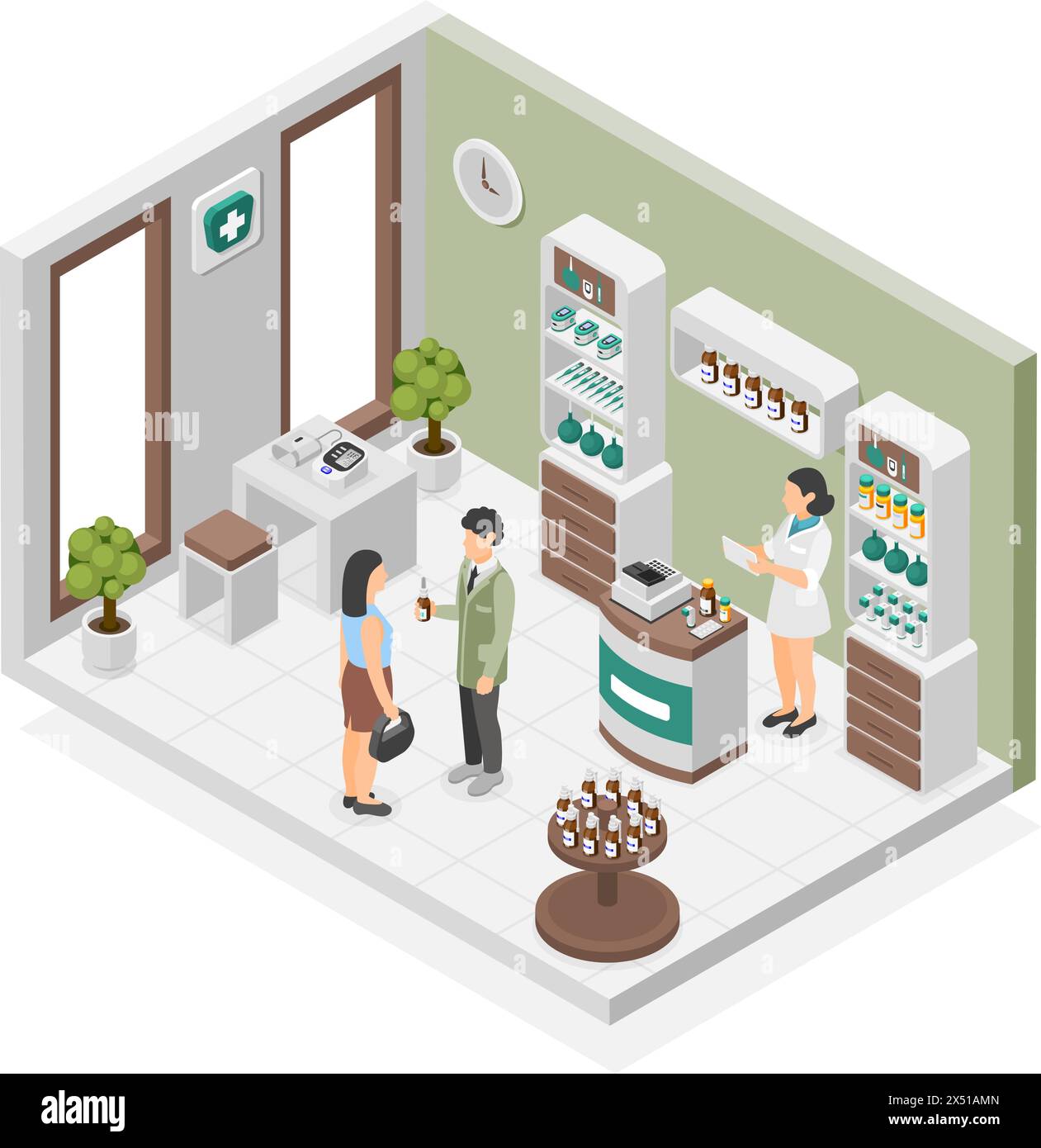 Hospital client Cut Out Stock Images & Pictures - Alamy