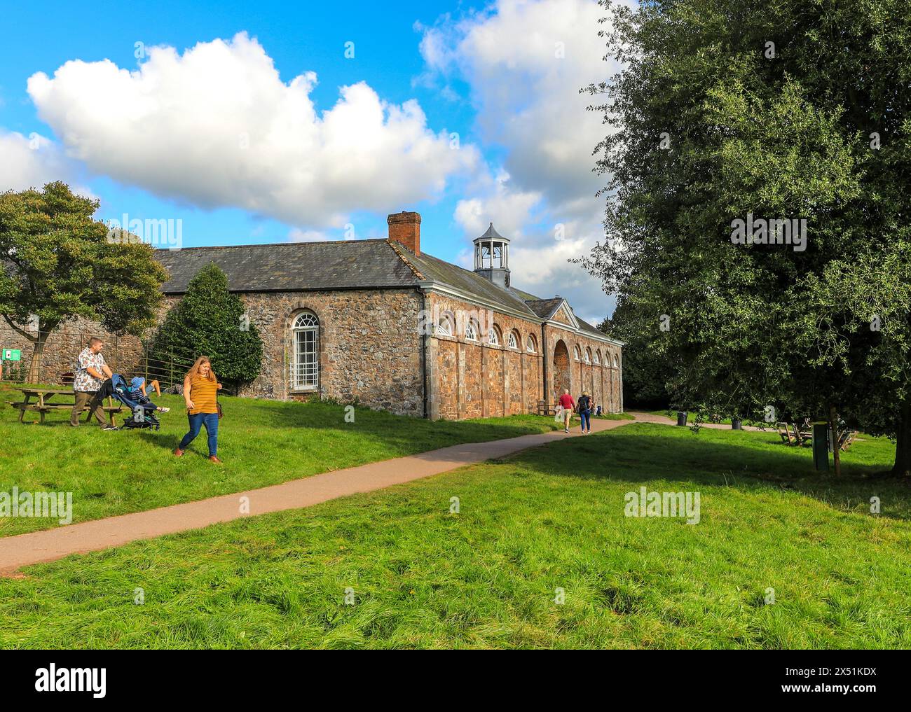 Killerton House, an 18th-century house in Broadclyst, Exeter, Devon, England, UK Stock Photo